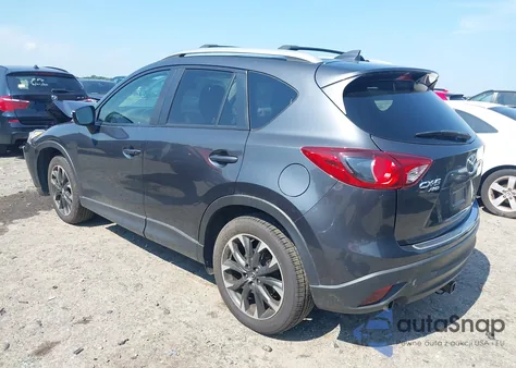 2016 Mazda Cx-5 Grand Touring из США, поврежденный, VIN JM3KE4DY6G0629216